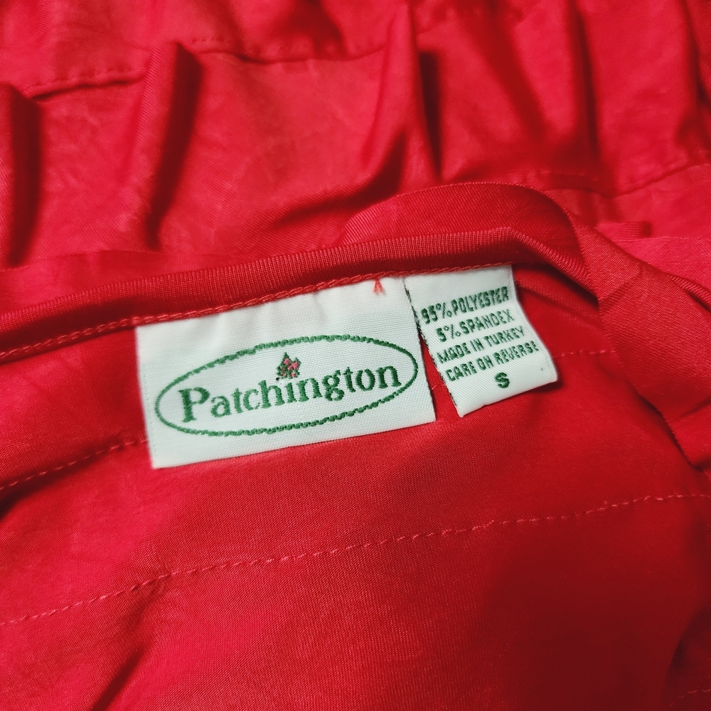 Patchington Red Tiered Ruffle Cha Cha Mini Dress … - image 5